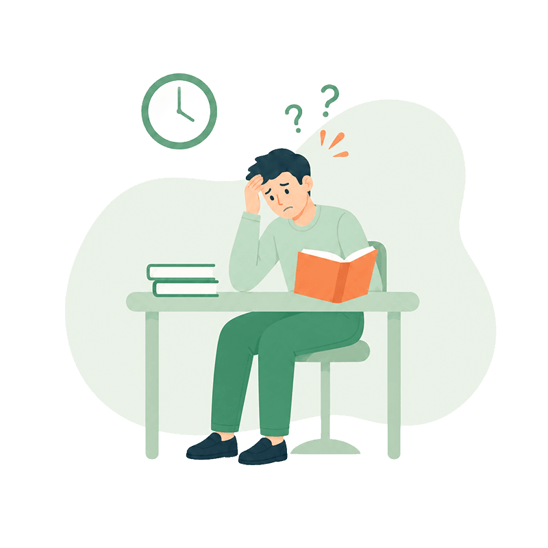 xamate frustration illustration